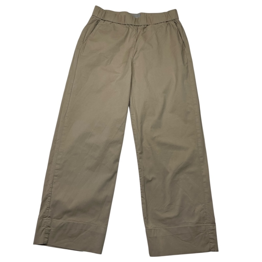 Everlane Wide Leg Crop Pants in Khaki